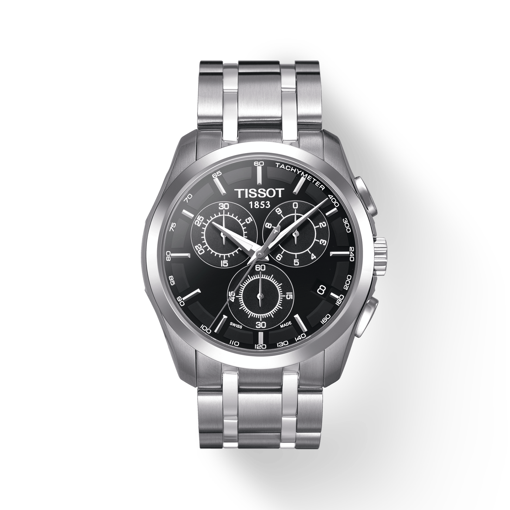 Men's Tissot 1853 Couturier Swiss Automatic Chronograph Watch T0356271605100
