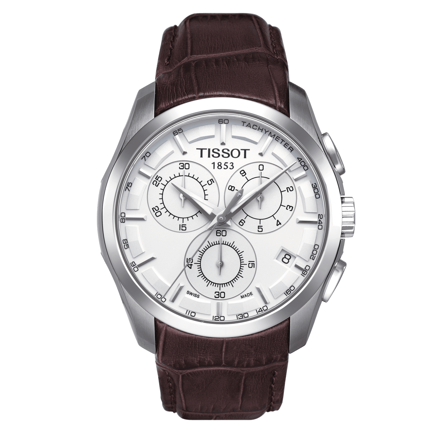 Montre Homme Tissot Couturier Chronograph T0356171103100 - Style  Traditionnel
