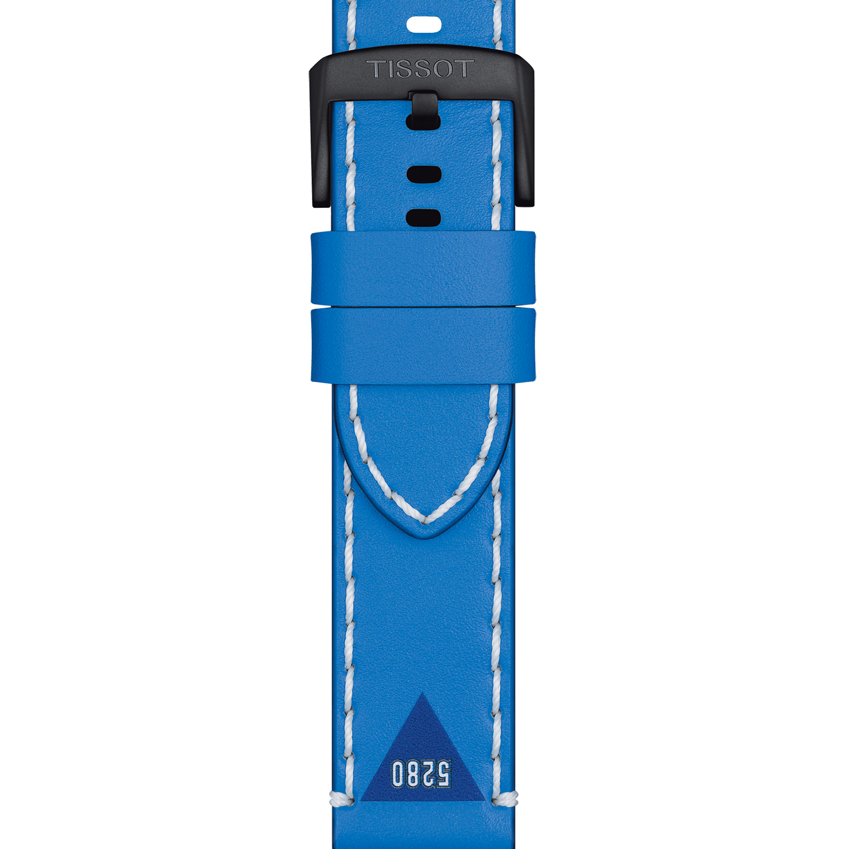 Tissot Official Blue Leather Strap Lugs 22 mm