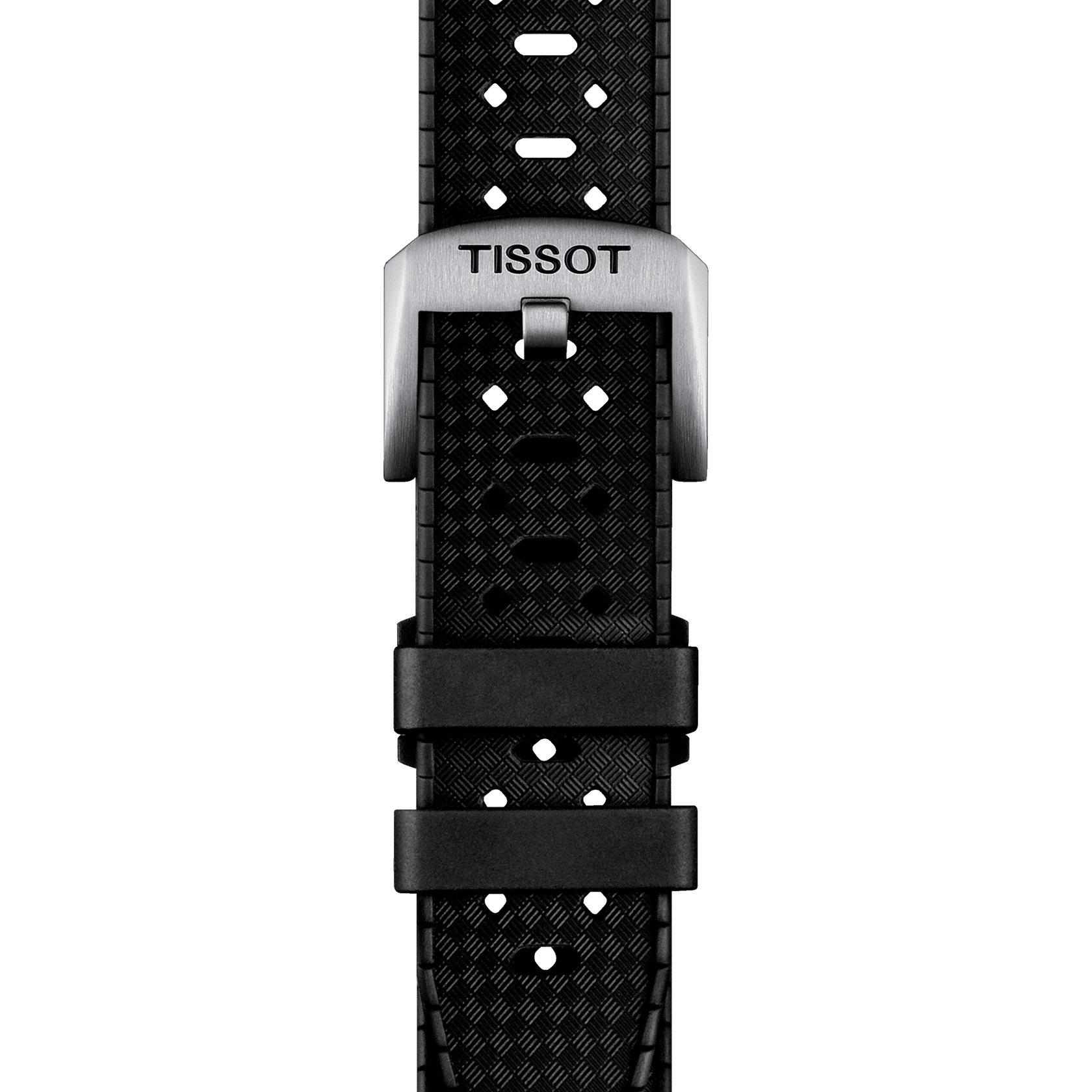 Cinturino ufficiale Tissot 20mm nero in gomma