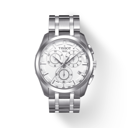 Tissot Couturier Chronograph Automatic Men's Watch T0356271103100  T035.627.11.031.00 7611608257913 - T-Classic, Couturier - Jomashop
