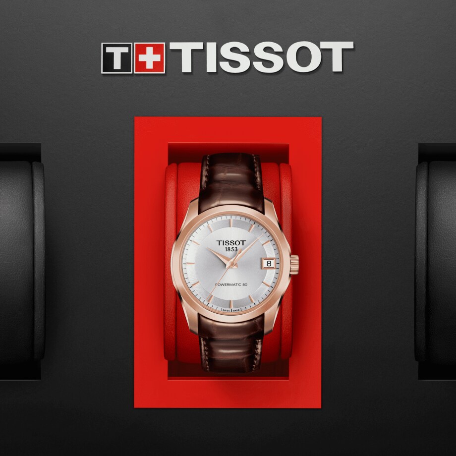 Montre Tissot Couturier Powermatic 80 Lady T0352073603100 Tissot® Belgique