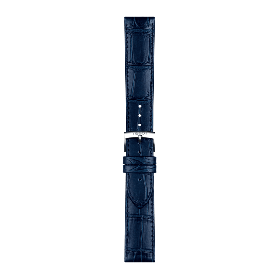 Official Tissot Strap | T852041534 | Blue Leather | Tissot® United 