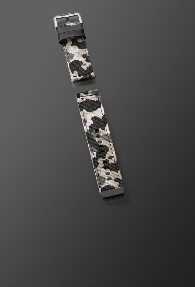 cinturino smartwatch universale 22mm camouflage